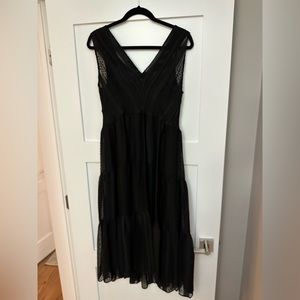 Sweet JCrew lined midi-dress, Size M. Separate lining and adorable pattern. New.